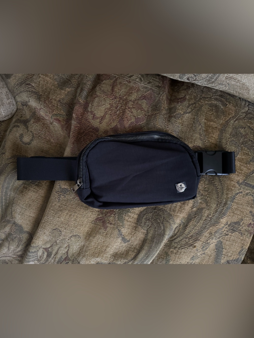 Black Waist Pack Belt Bag Halara